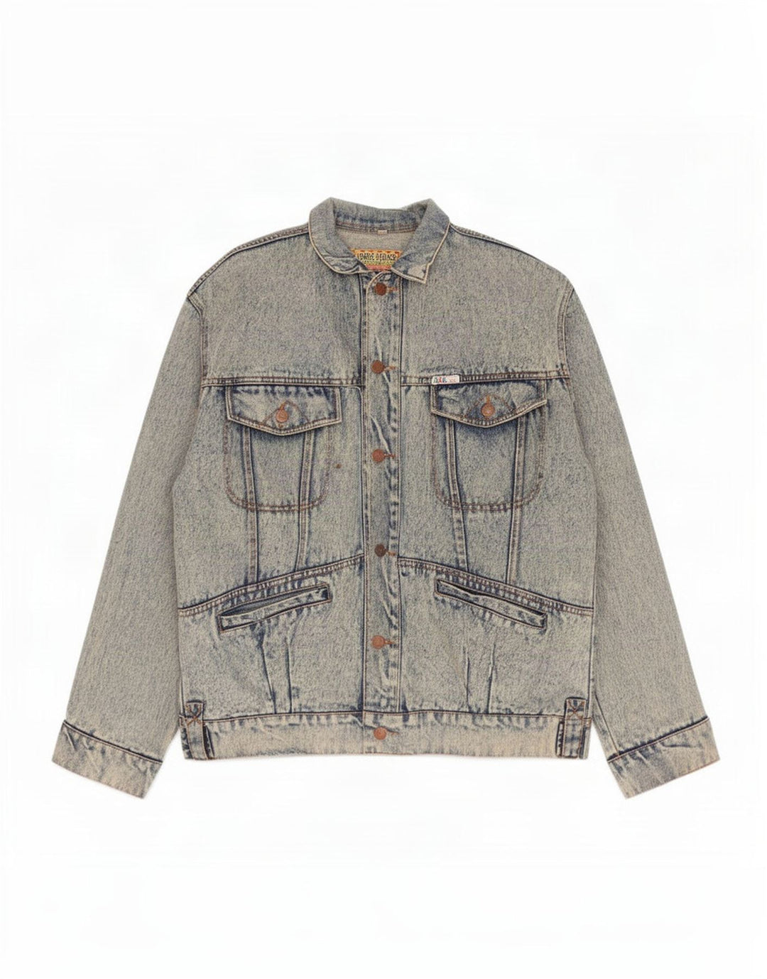 Vintage Herre denimjakke UK 40 Large Blue