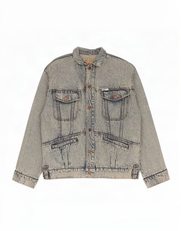 Vintage Herre denimjakke UK 40 Large Blue