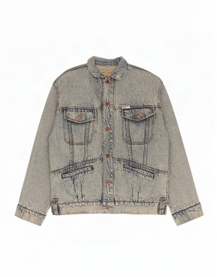 Vintage Herre denimjakke UK 40 Large Blue