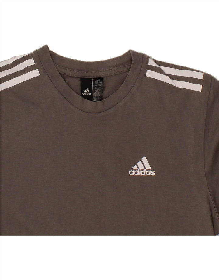 ADIDAS Mens T-Shirt Top XS Grey Cotton Vintage Adidas and Second-Hand Adidas from Messina Hembry 