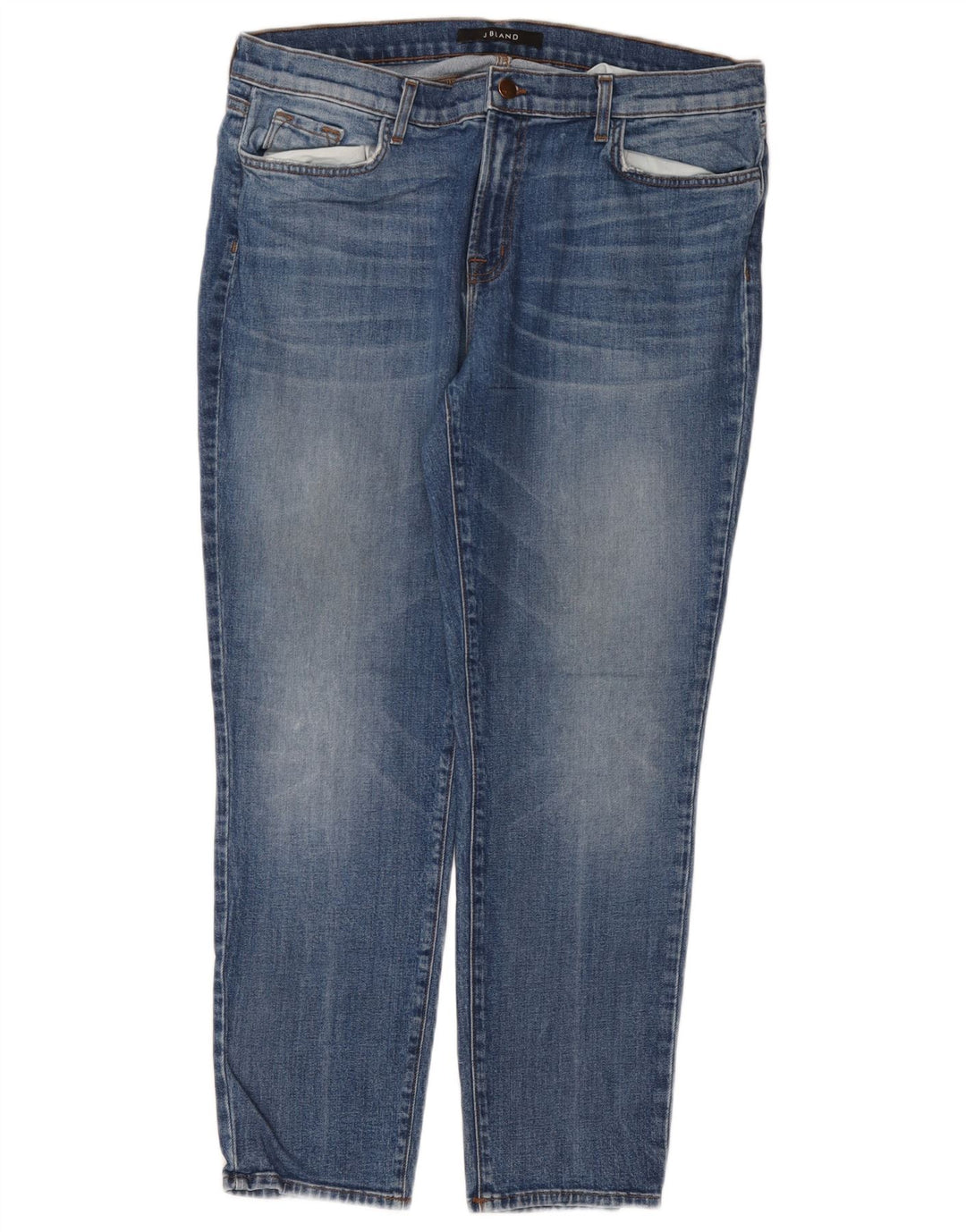 J.Brand Dame Slim Jeans W32 L28 Blå Bomuld