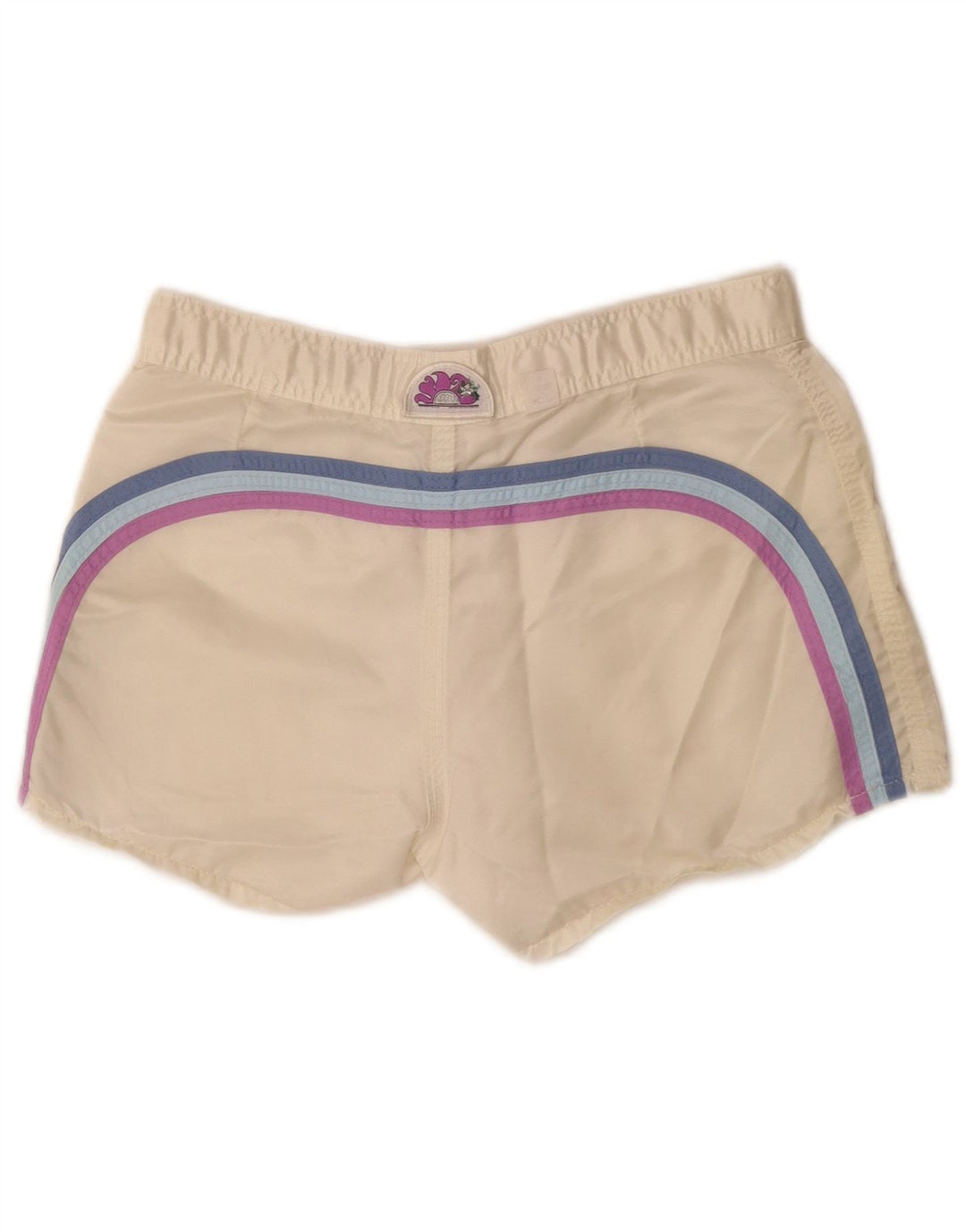 Sundek Svømmeshorts til kvinder US 4 Small White Colourblock Nylon