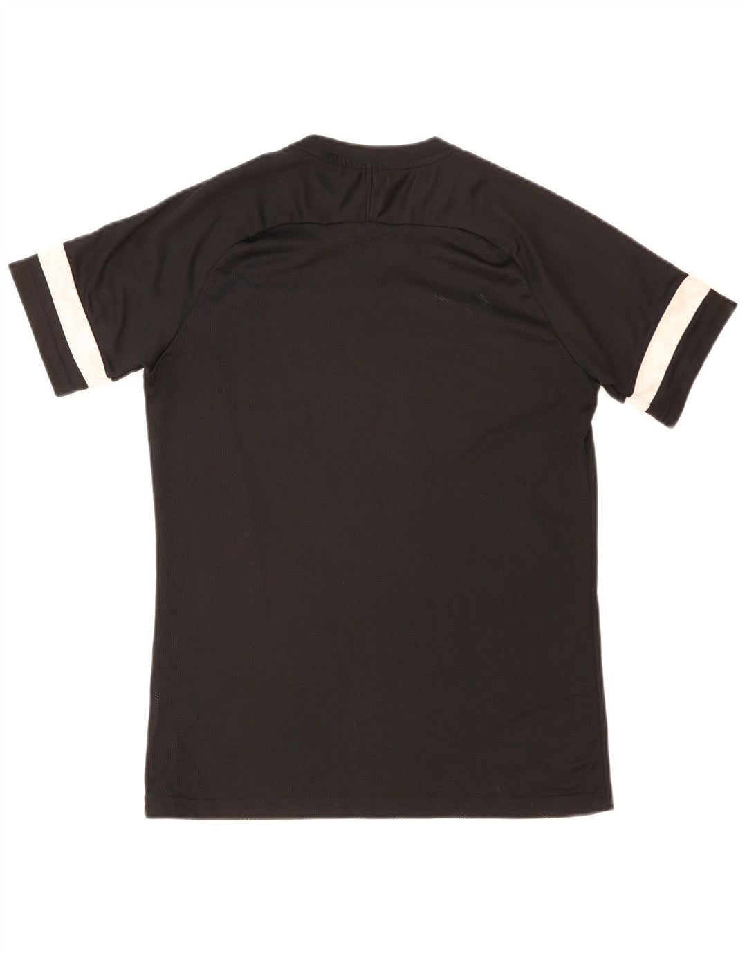 Nike Herre Dri Fit T-shirt Top Medium Sort Colourblock Polyester