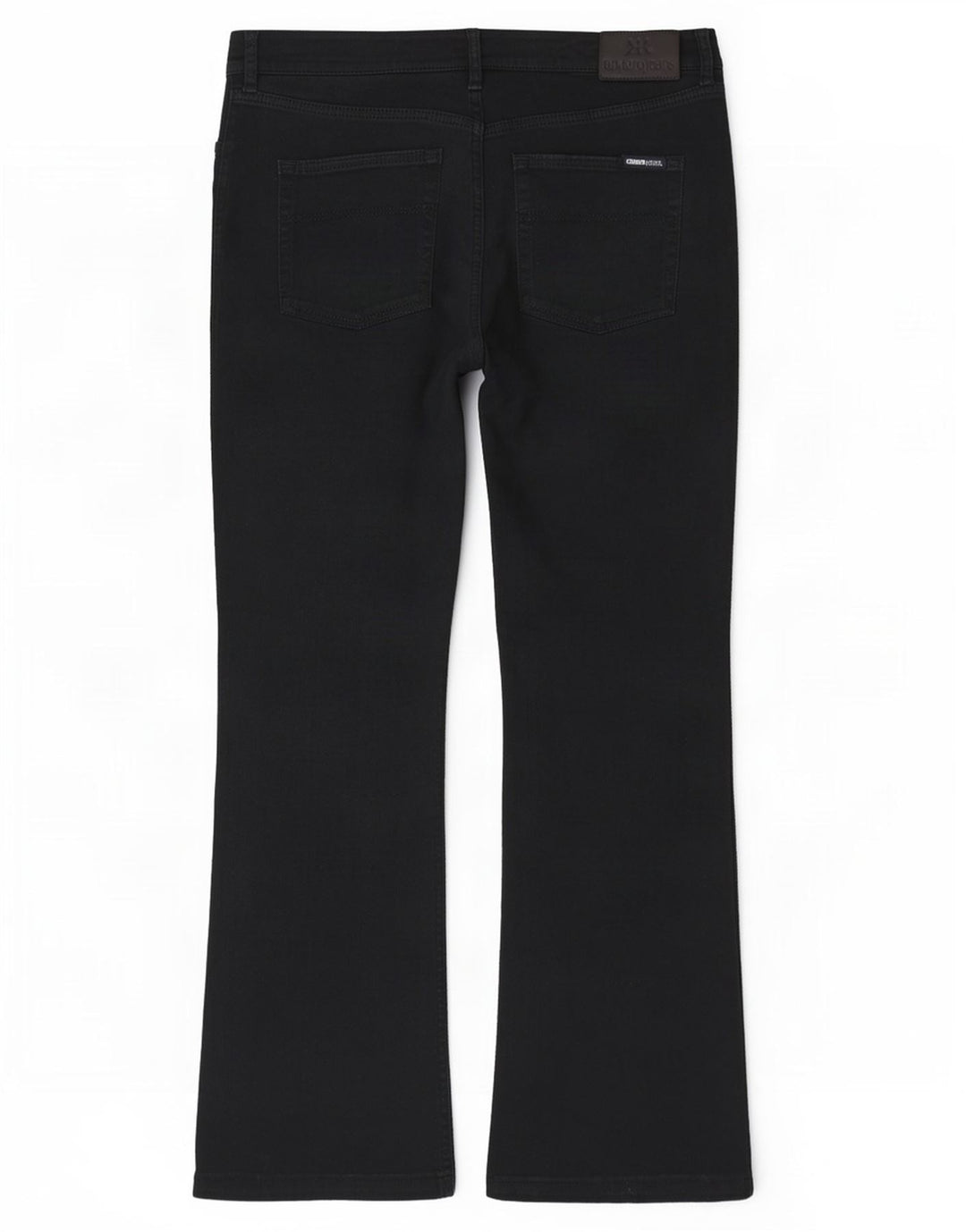 Cerruti 1881 Dame Bootcut Jeans W32 L29 Marineblå Bomuld