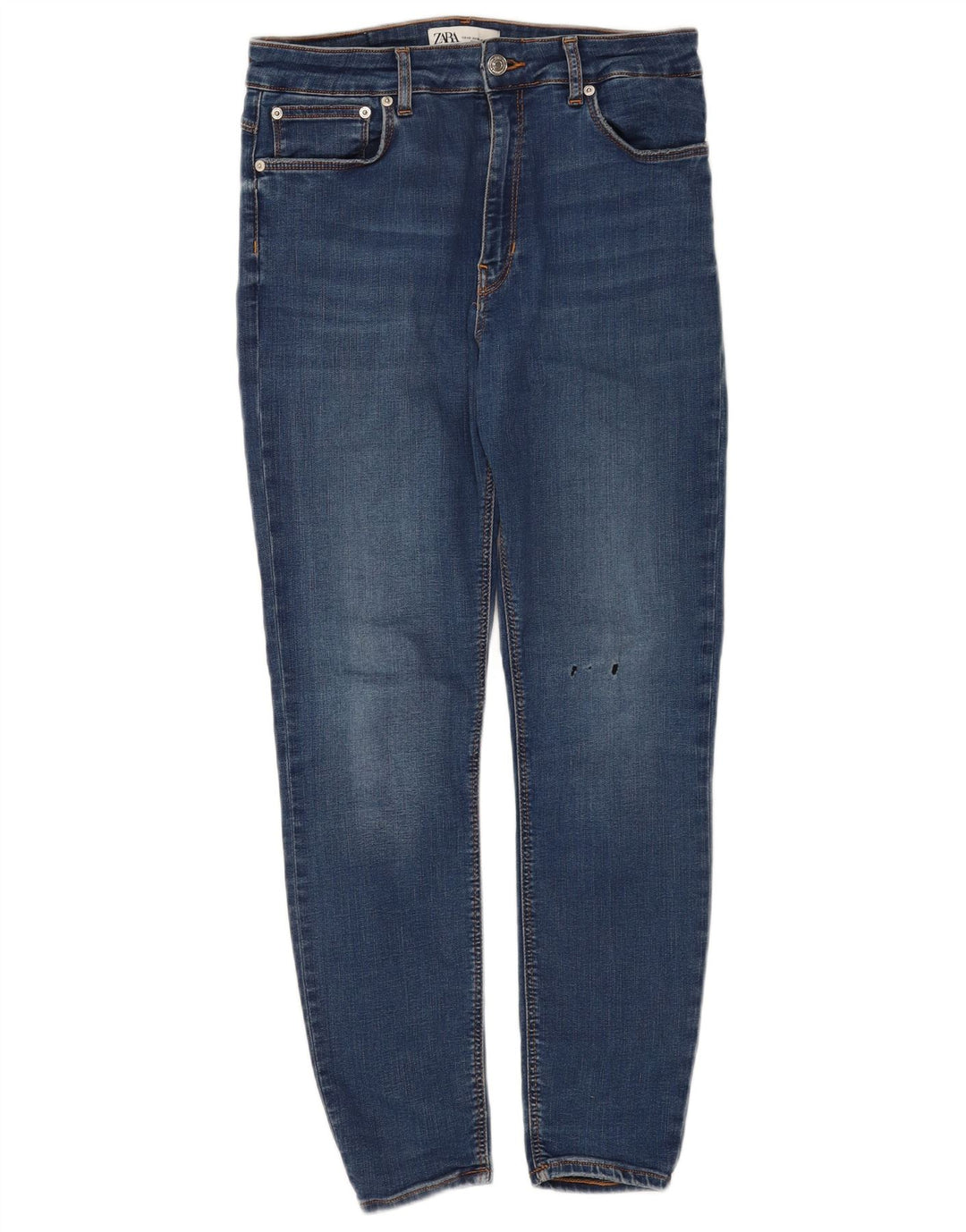 Zara Dame Skinny Jeans EU 40 Medium W30 L26 Blå