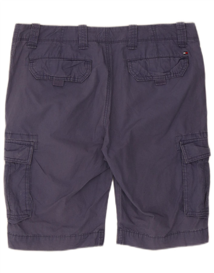 Tommy Hilfiger Herre Cargo Shorts W33 Medium Navyblå Bomuld