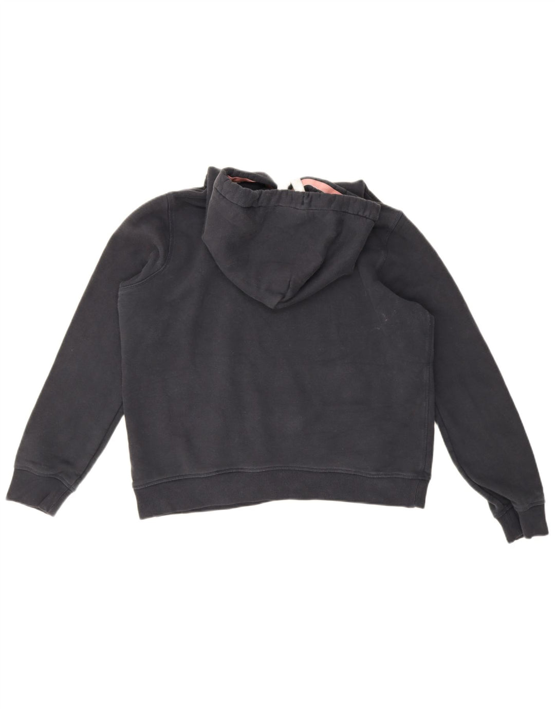 Jack Wills Grafisk Oversized Hoodie Jumper til kvinder UK 12 Medium Navy Blue