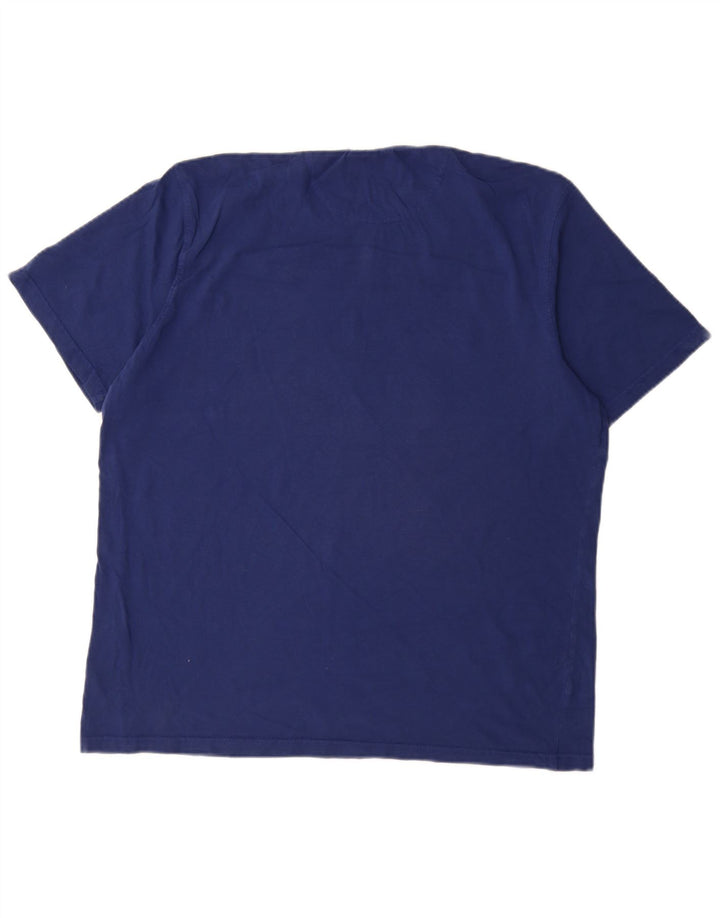 Barbour Herre grafisk T-shirt top XL marineblå bomuld