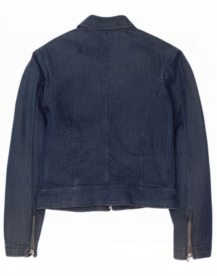 Max & Co. Dame denimjakke UK 10 Lille blå bomuld