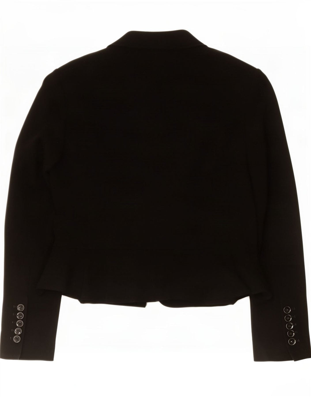 Zara Womens Open Blazer Jacket UK 10 Small Black