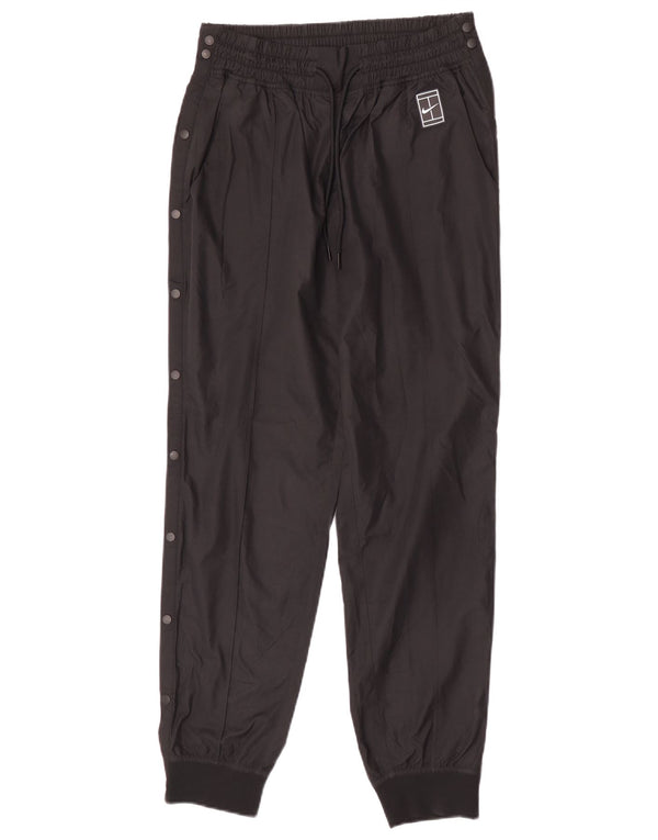 Nike Dame Joggers Vandtætte Bukser UK 12 Medium Sort Polyester