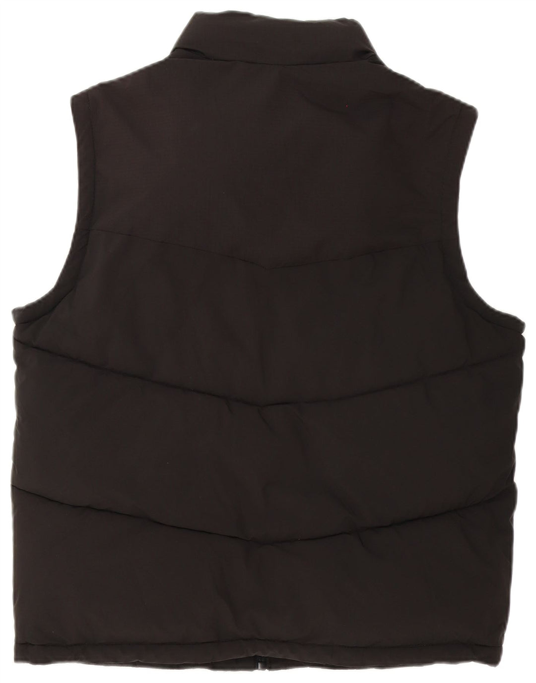 Pull & Bear Herre Polstret Gilet UK 38 Medium Sort Polyester