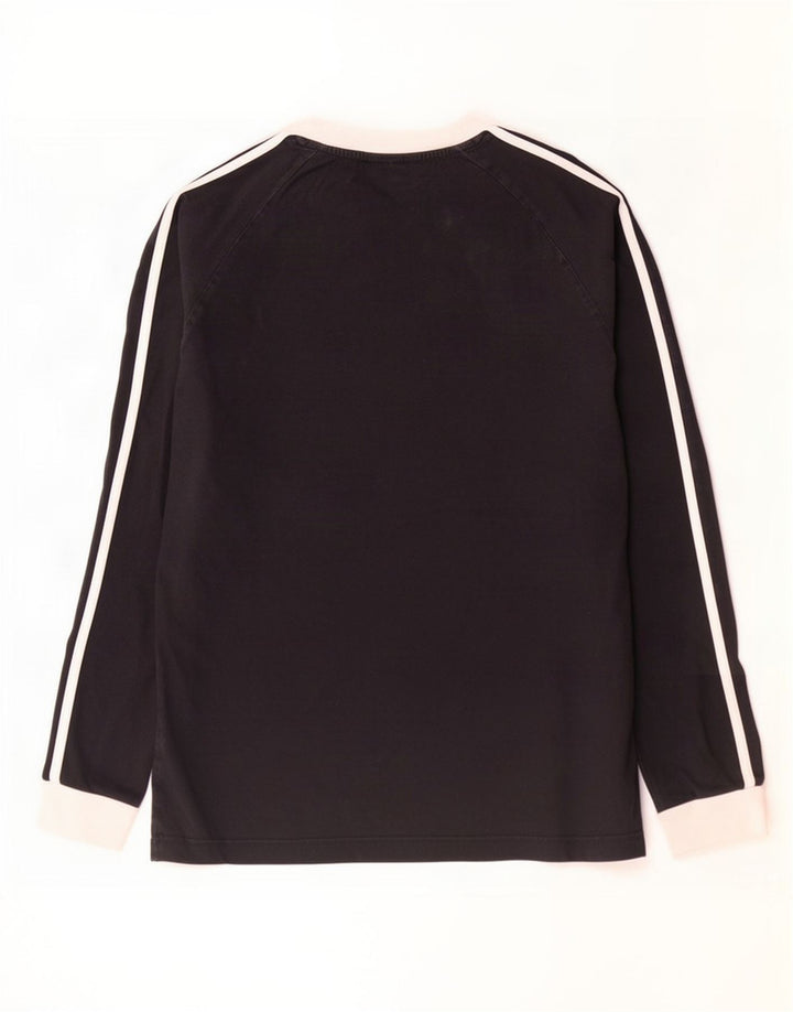Adidas Herre Top Langærmet Stor Sort Bomuld