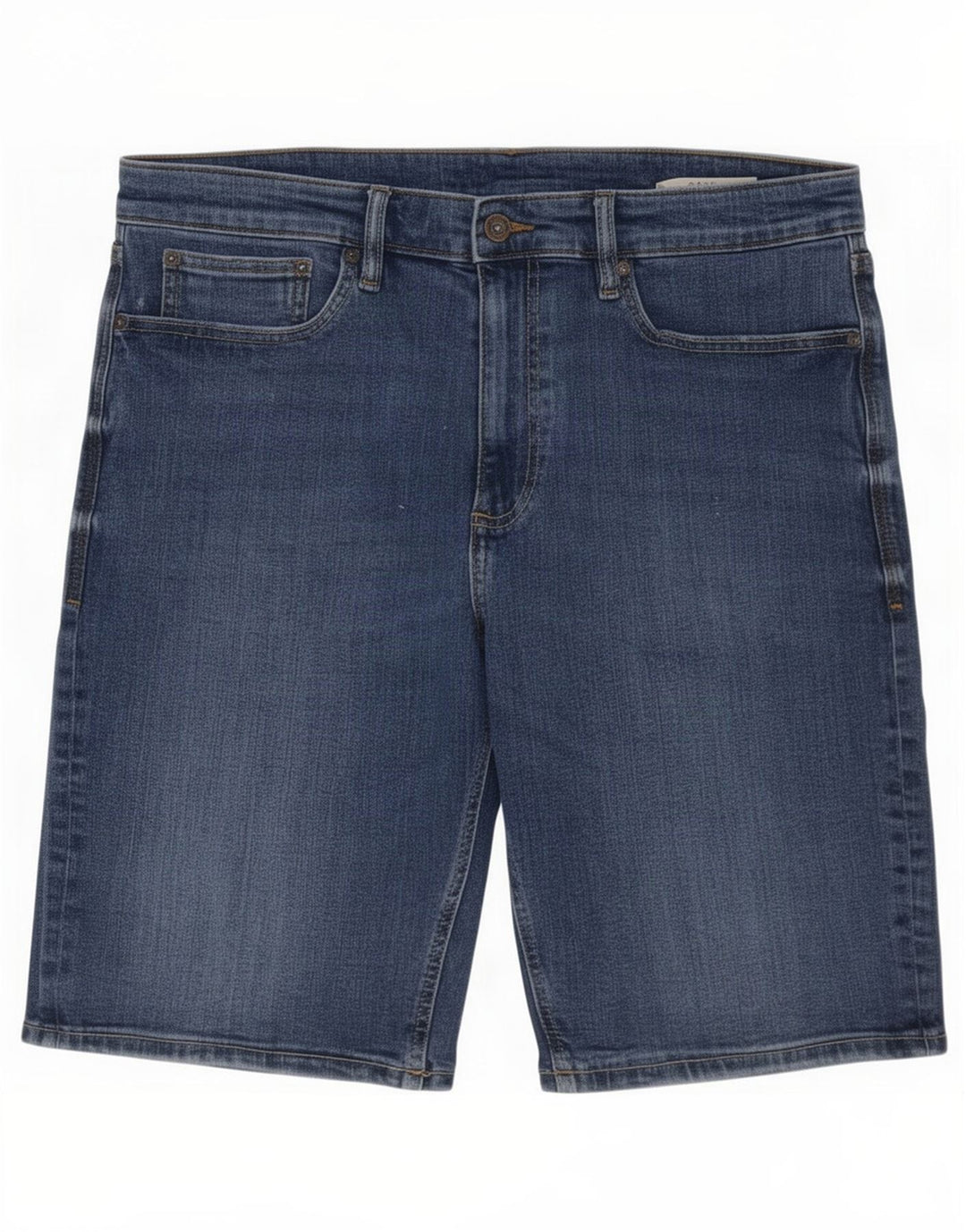 Marks & Spencer Herre Denim Shorts Large W34 Blue Cotton