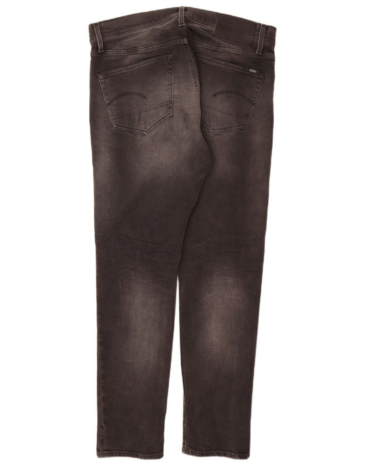 G-Star Slim Jeans til mænd W34 L32 Grå bomuld