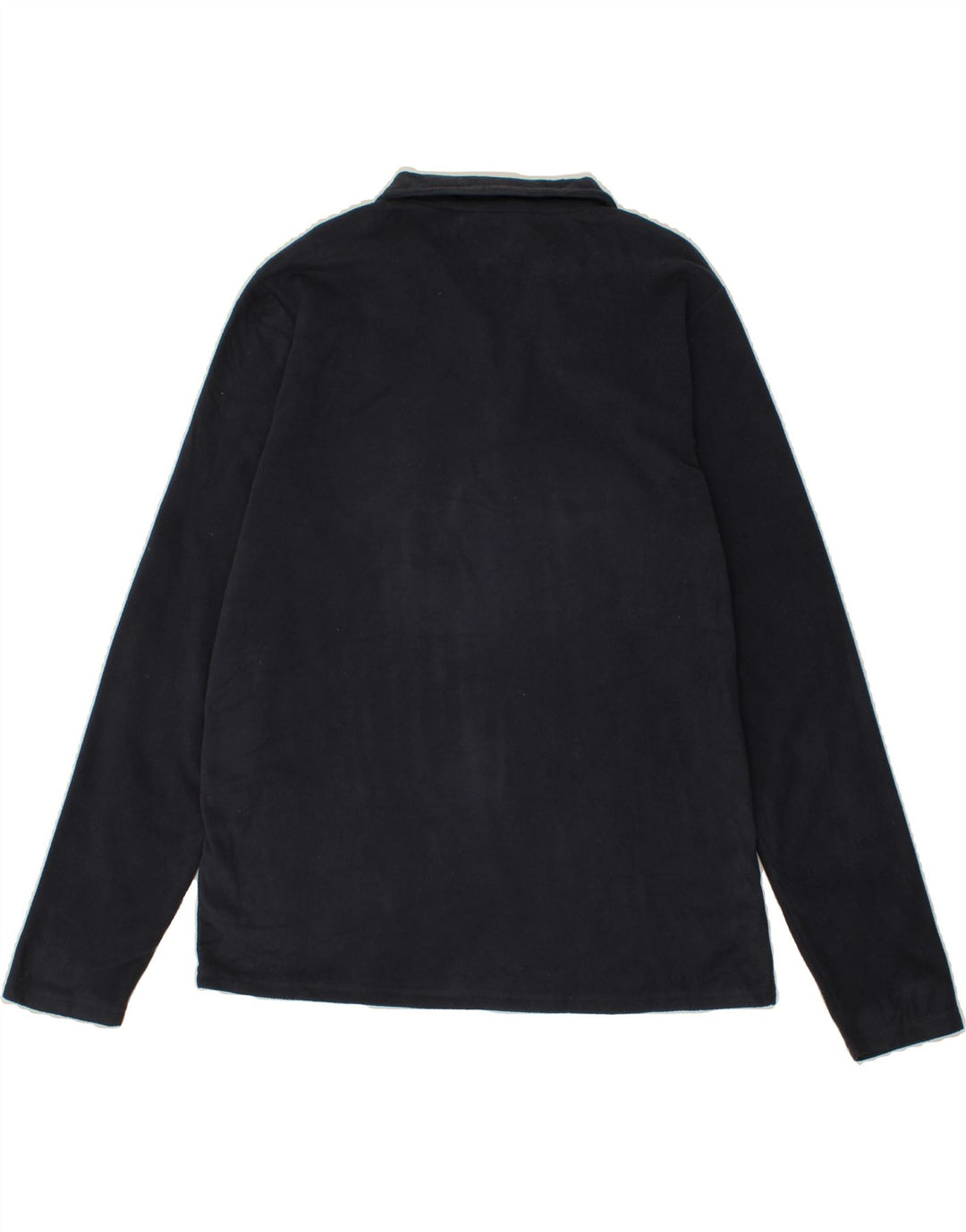 MOUNTAIN WAREHOUSE Mens Zip Neck Fleece Jumper Medium Navy Blue Vintage Mountain Warehouse and Second-Hand Mountain Warehouse from Messina Hembry 