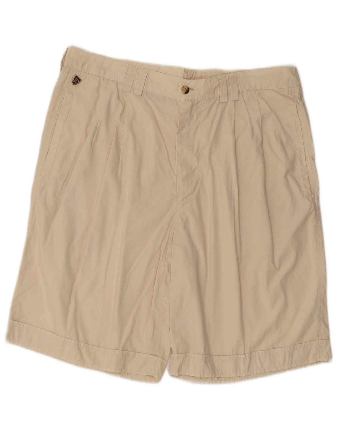 BELFE & BELFE Pegged Chino Shorts IT 52 XL W36 Beige Bomuld