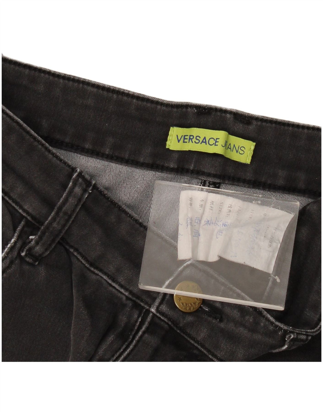 Versace Slim Jeans til kvinder W28 L29 Grå