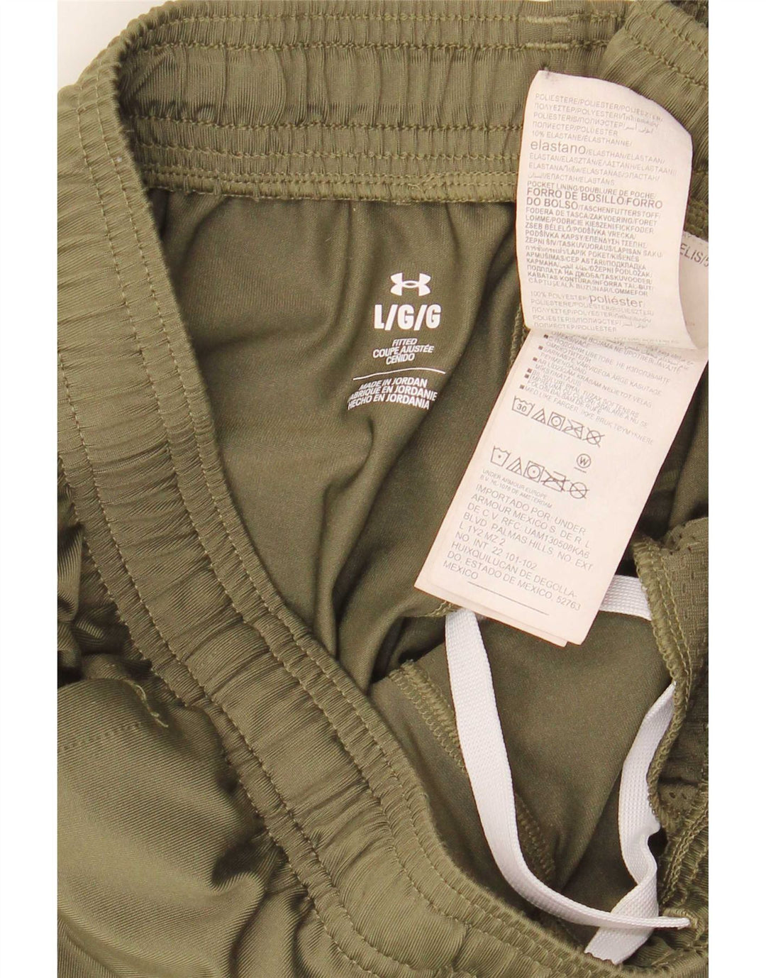 Under Armour Herre træningsdragt Bukser Large Khaki Polyester