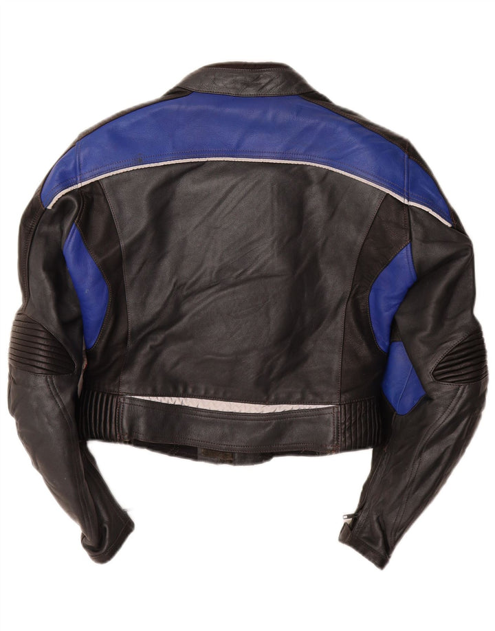 SCHUH damemotorcykel 2-delt sæt EU 38 Medium W26 L28 Black Biker