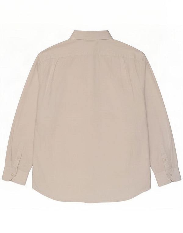 Roccobarocco Herreskjorte Størrelse 18 1/2 46 2XL Hvid Klassisk