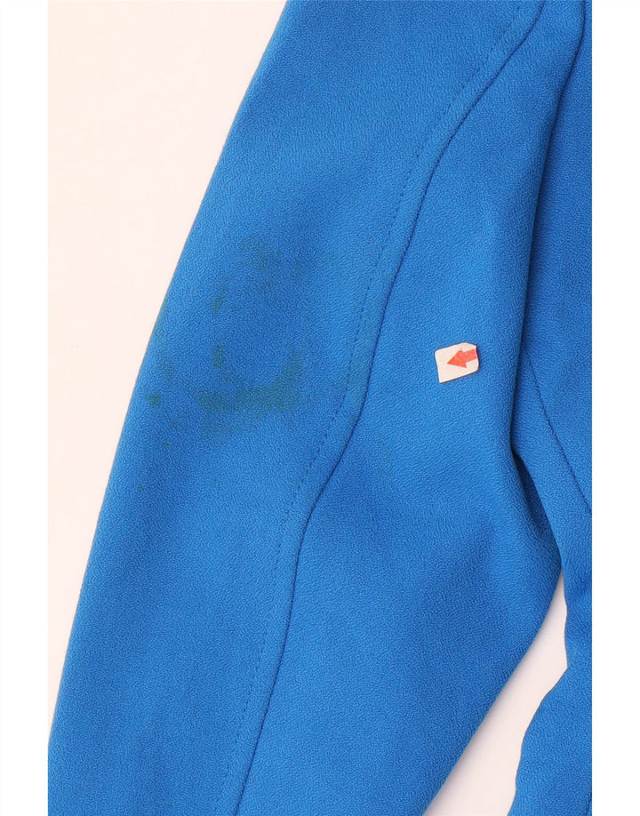 Zara Dame Dobbeltradet Blazer Jacket UK 14 Medium Blue