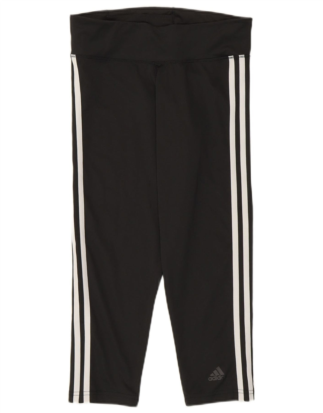 Adidas Dame Climalite Capri Leggings UK 8/10 Small Black