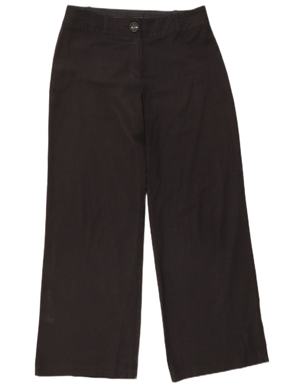 Laura Ashley Dame Casual Bukser UK 12 Medium W30 L31 Sort Polyester