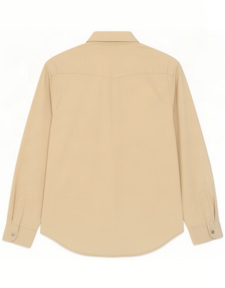 Carrera Herreskjorte Stor Beige Bomuld