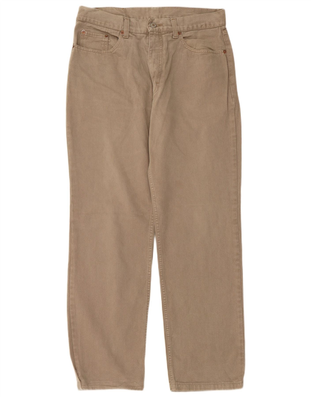 FILA Straight Jeans til mænd IT 50 Large W32 L30 Beige Bomuld