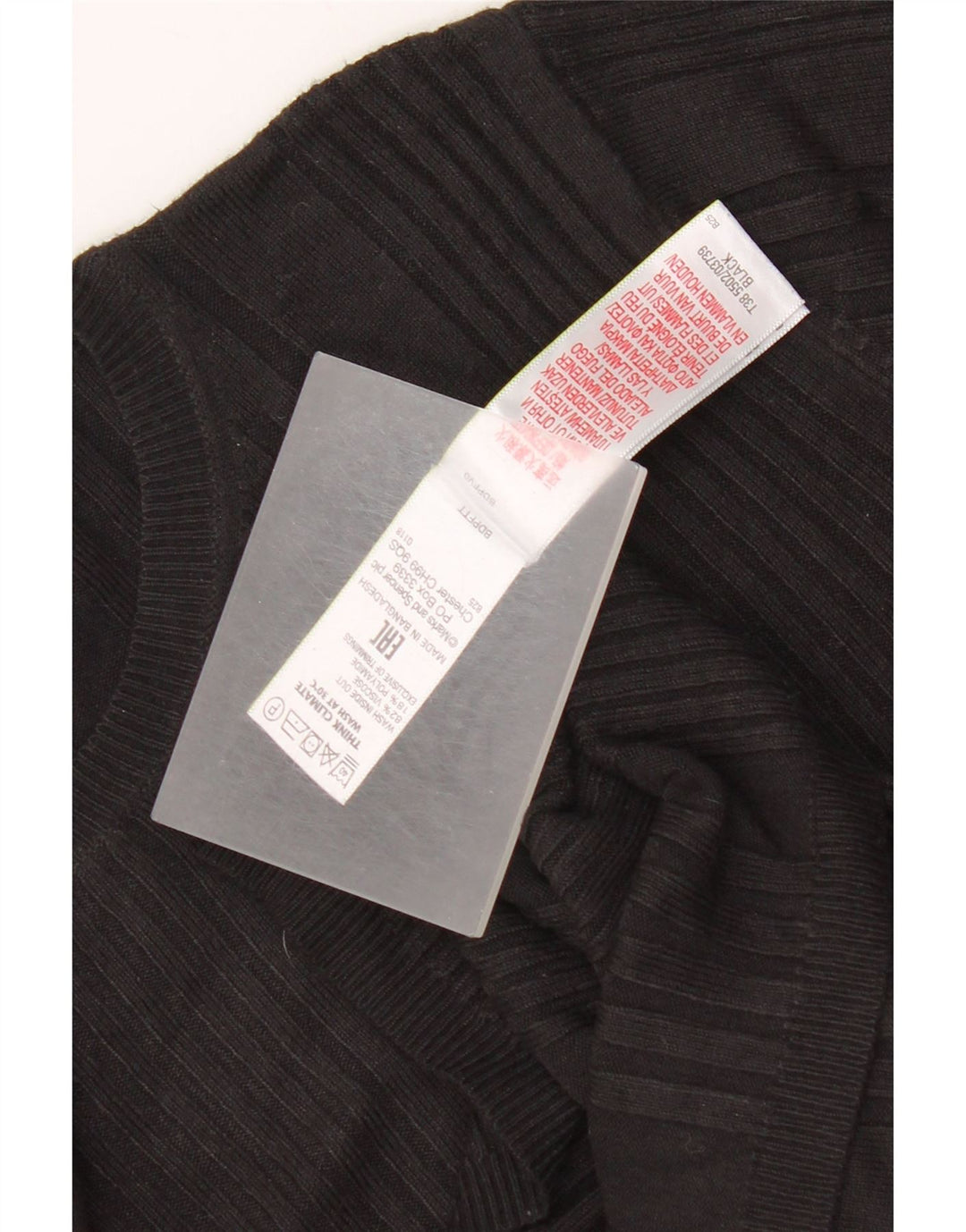 Marks & Spencer Dame sweater med rund hals DK 12 Medium Sort