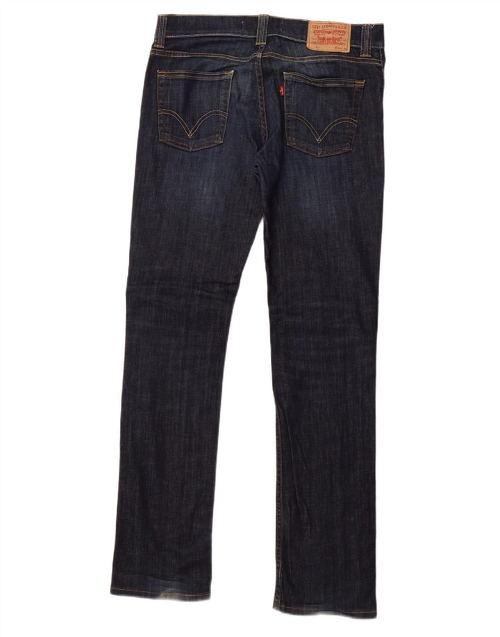 LEVI'S Mens 511 Slim Jeans W34 L34 Navy Blue