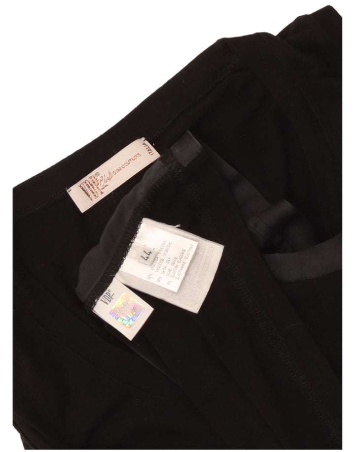 Dame ærmeløs bluse Top IT 44 Medium Black Viscose