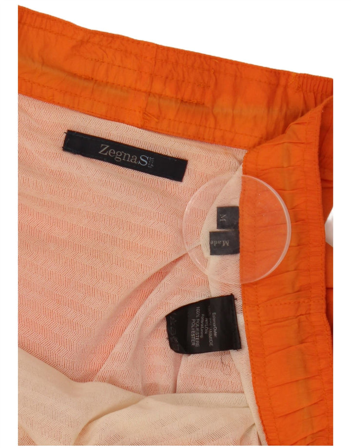 Zegna S Badeshorts til mænd Medium Orange Nylon