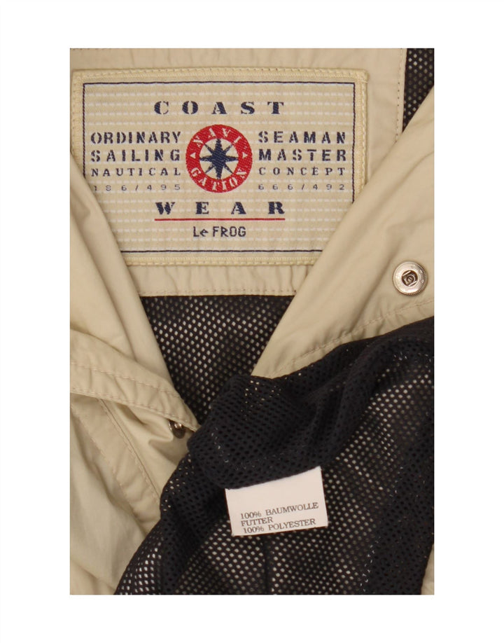 COAST Mens Anorak Jacket UK 42 XL Beige Cotton Vintage Coast and Second-Hand Coast from Messina Hembry 
