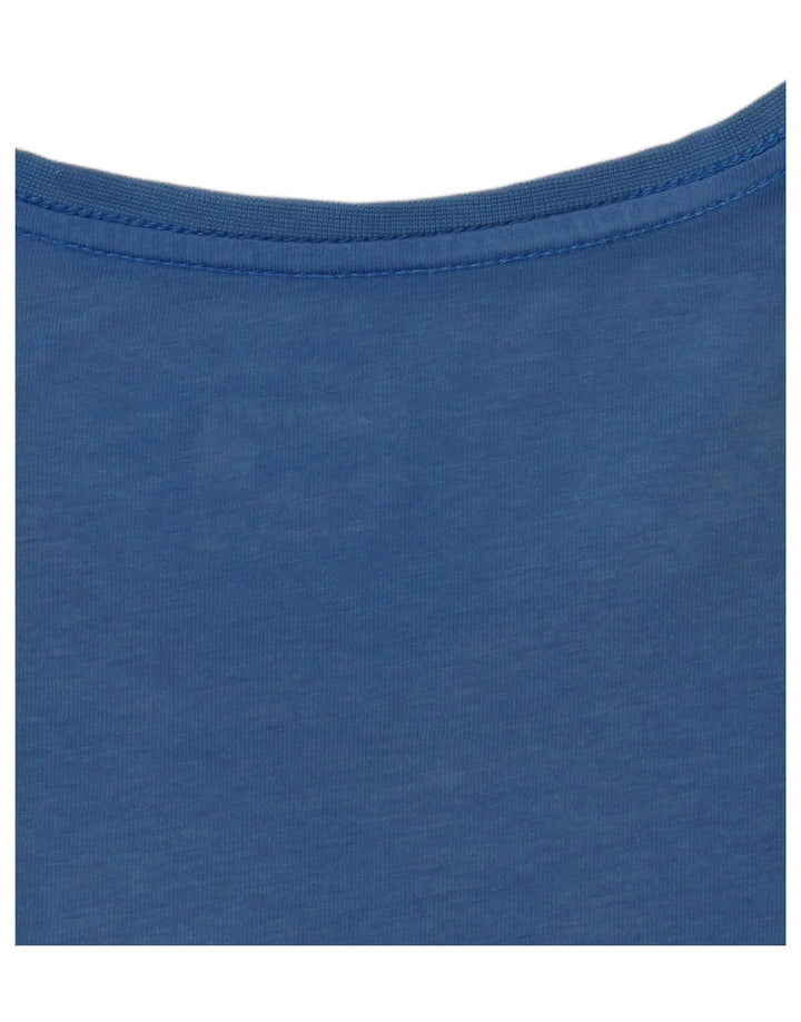 Adidas Herre Climalite Grafisk T-Shirt Top XL Blå