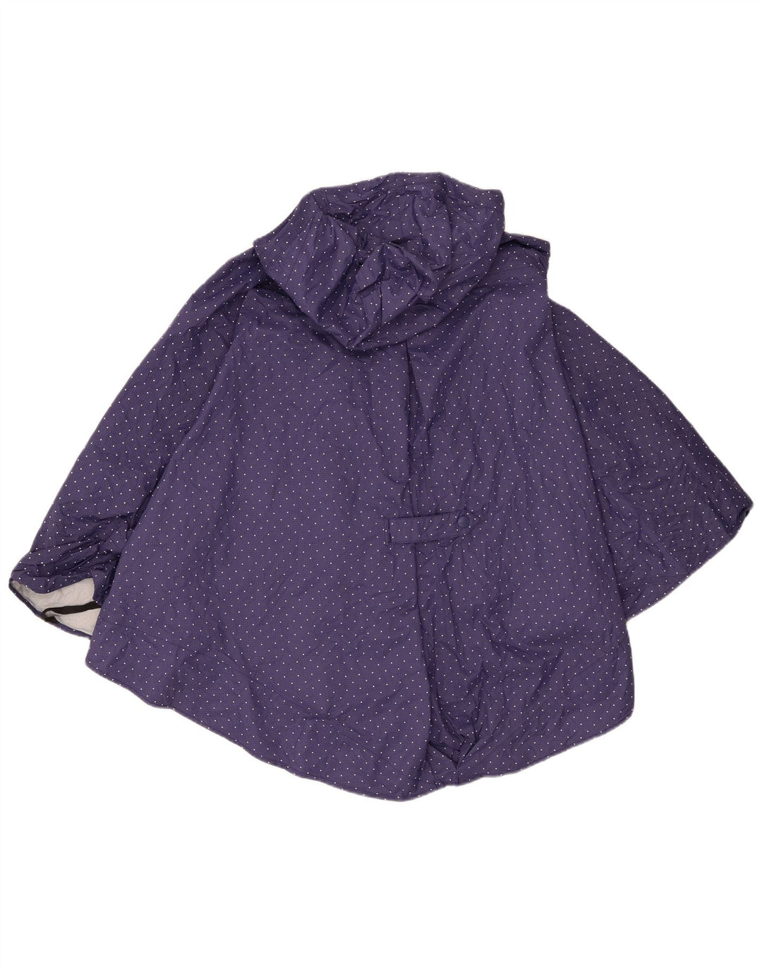 The North Face Dame Hætte Poncho Regnjakke One Size Marineblå Plettet