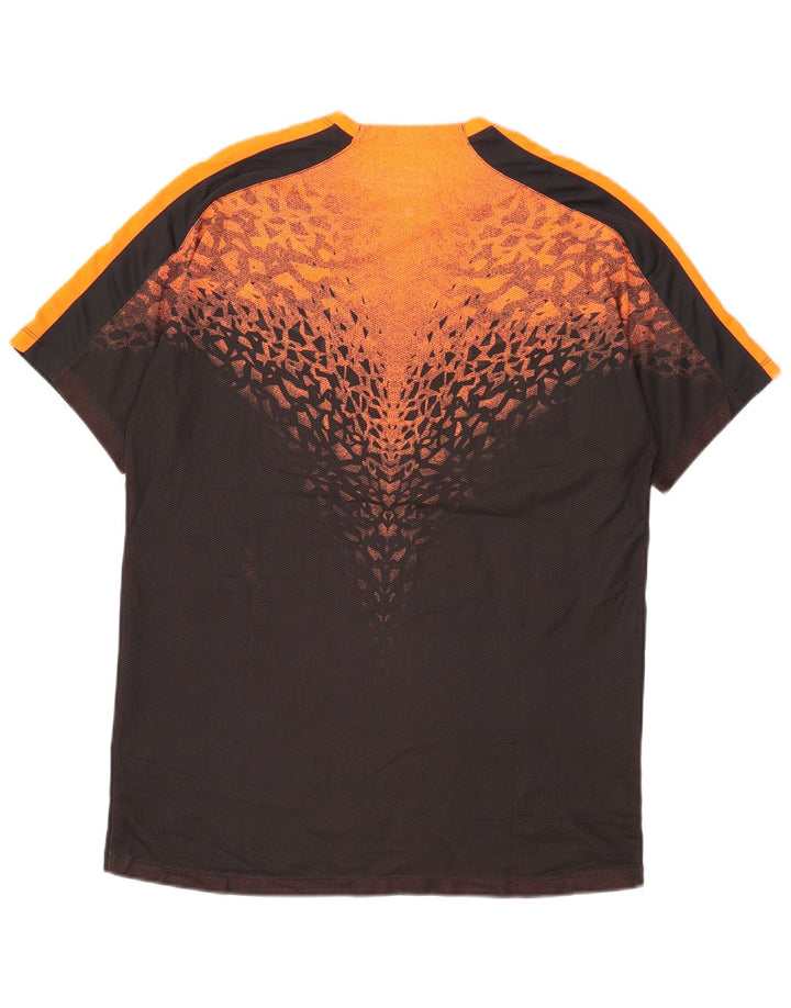 Nike Herre Dri Fit T-Shirt Top Stor Sort Colourblock