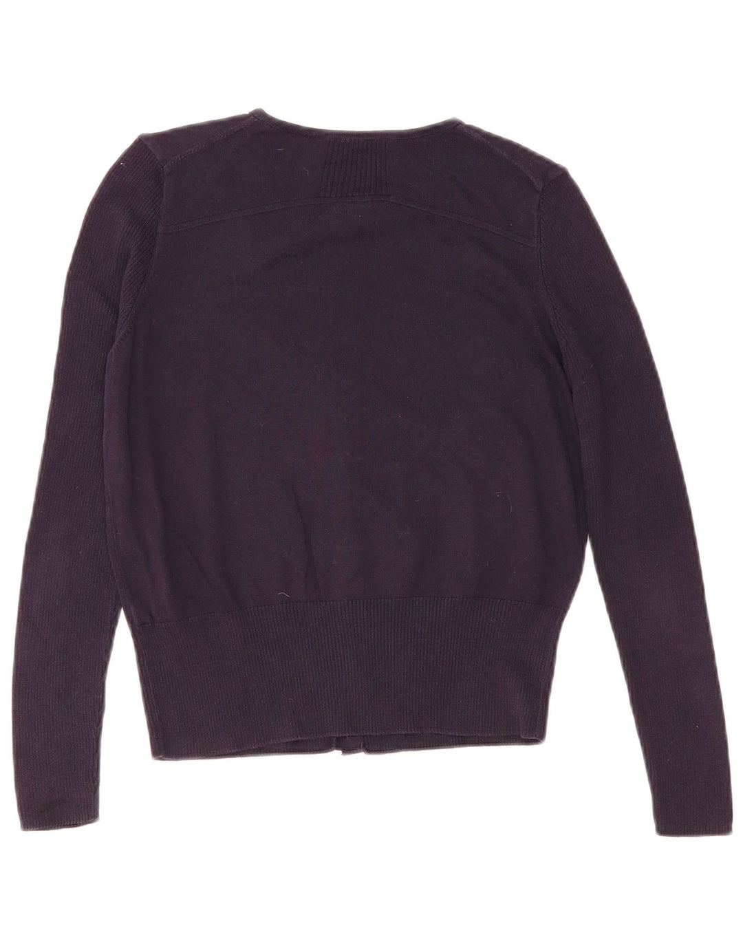 Marks & Spencer Dame Cardigan Sweater UK 12 Medium Navy Blue