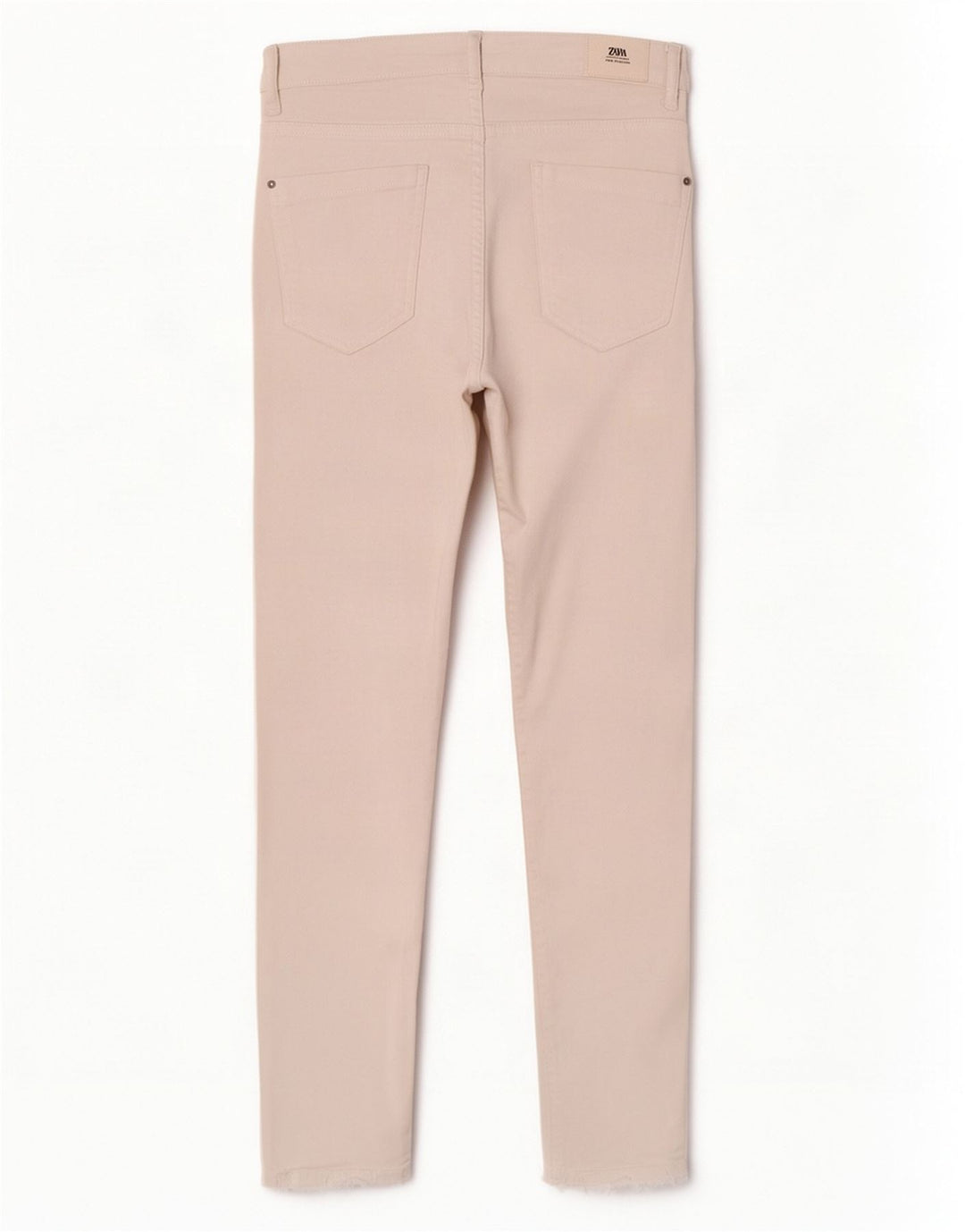 Zara Dame Skinny Jeans EU 38 Small W28 L27 Hvid