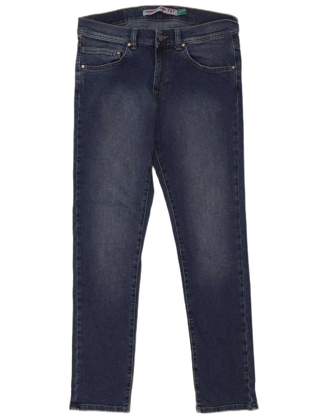 Carrera Herre 717 Slim Jeans IT 48 Medium W33 L32 Blå Bomuld