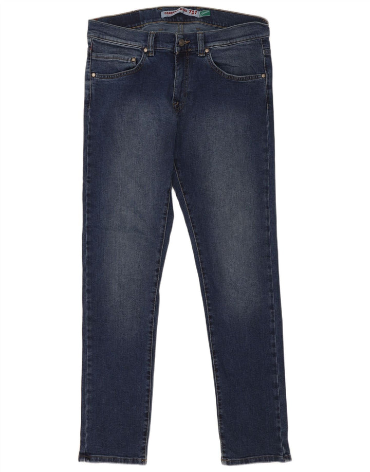 Carrera Herre 717 Slim Jeans IT 48 Medium W33 L32 Blå Bomuld