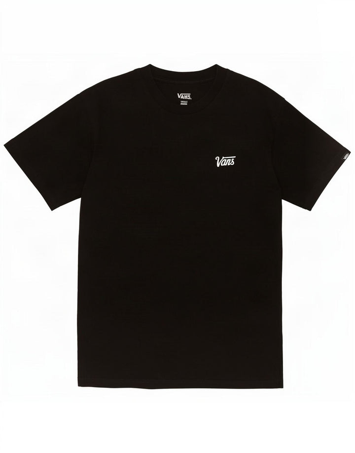 Vans Herre T-Shirt Top Lille Sort Bomuld