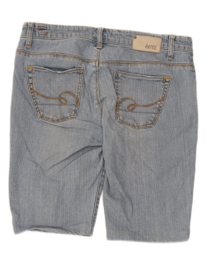 Rifle Herre Denim Shorts W30 Medium Blue