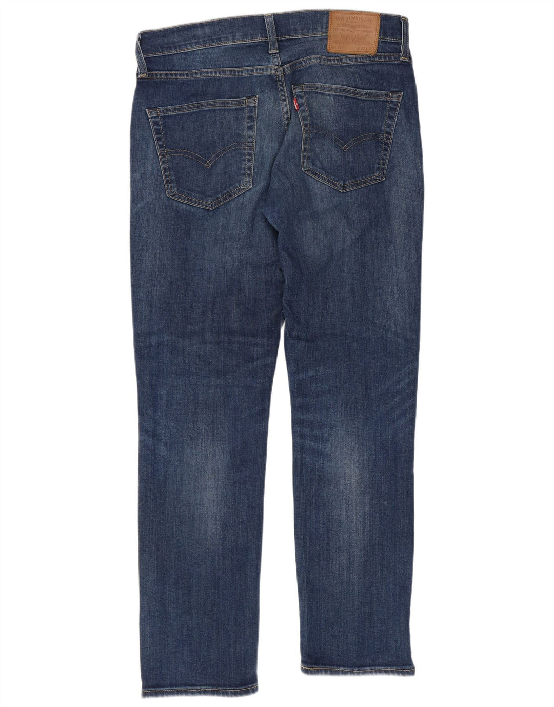Levi's Herre 511 Slim Jeans W32 L30 Blå Bomuld