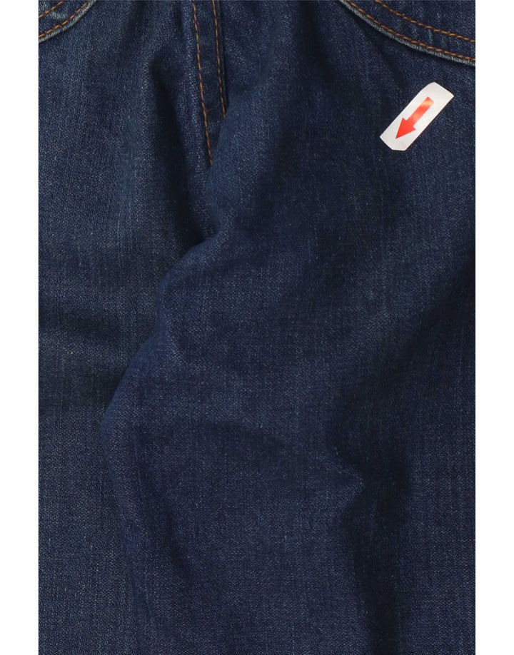 Rustler Boys Højtaljede løse jeans 8-9 år W24 L30 Blå