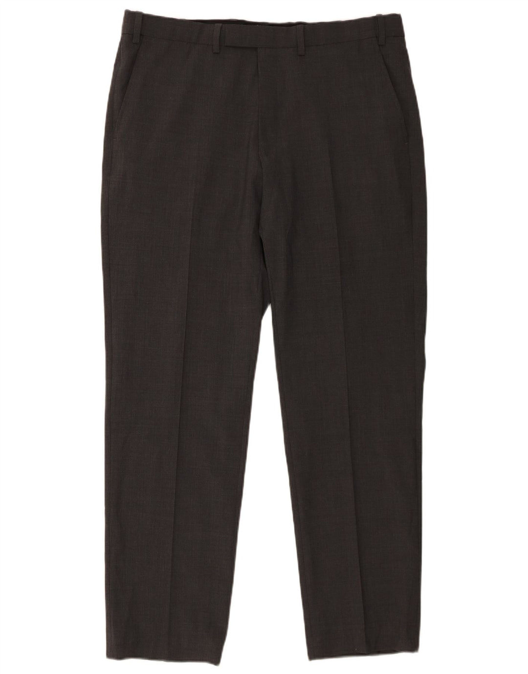 Marks & Spencer Herre Regular Fit Suit Bukser W36 L31 Grå uld