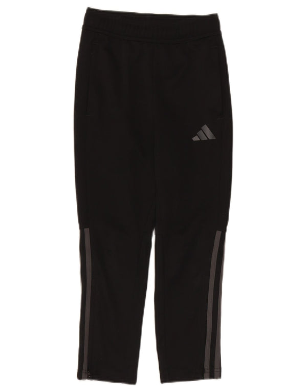 Adidas Boys Aeroready Tracksuit Bukser 7-8 år Sort
