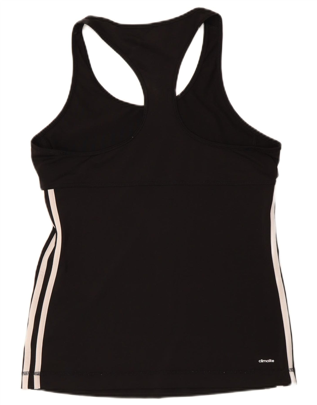 Adidas Dame Climalite Vest Top UK 12/14 Medium Sort Polyester
