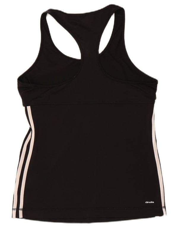 Adidas Dame Climalite Vest Top UK 12/14 Medium Sort Polyester